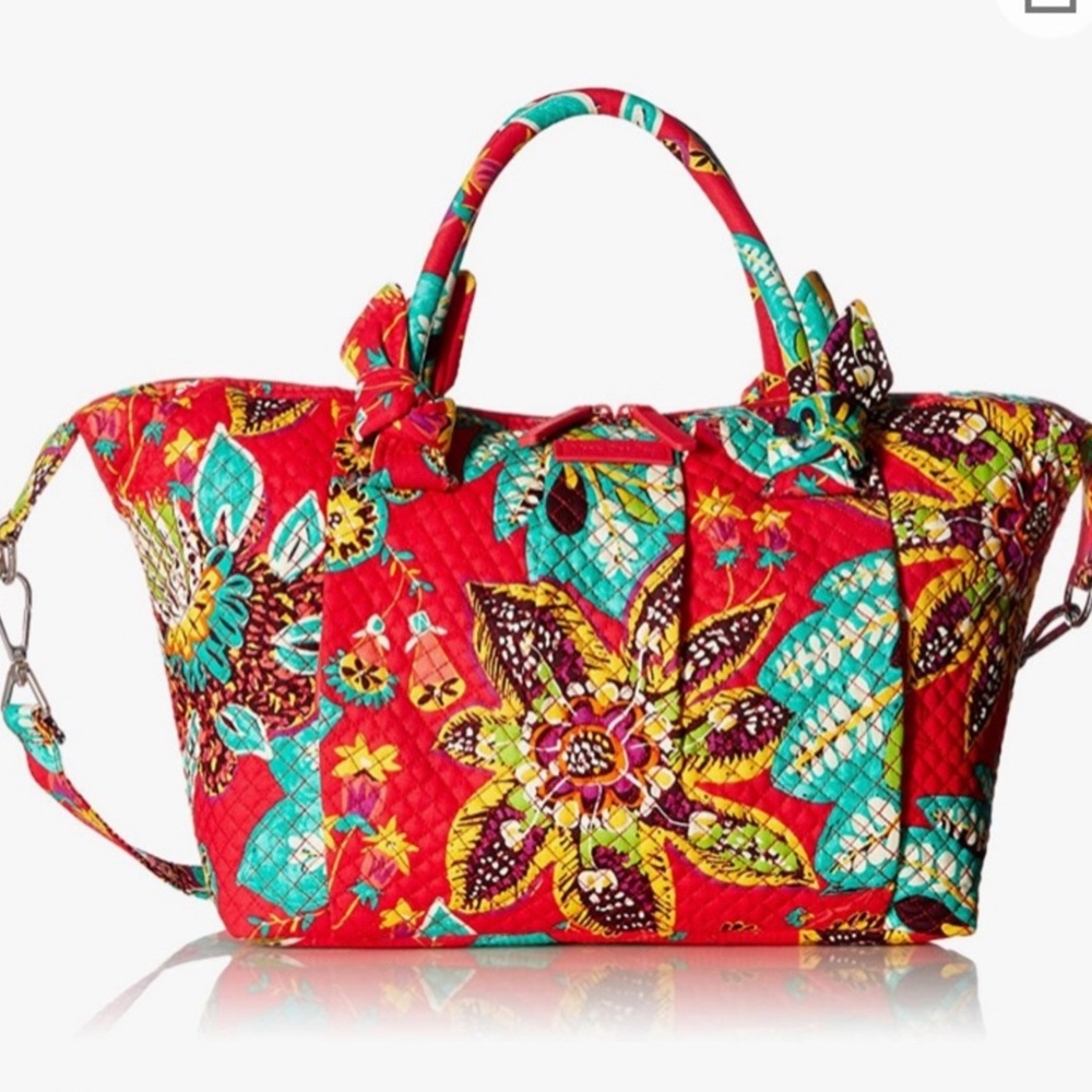 Vera Bradley Hadley Satchel Rumba NWT